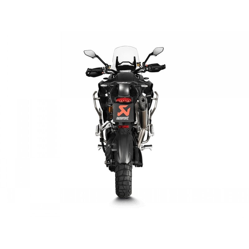 AKRAPOVIC S-T12SO6-HJA Вихлоп Slip-On Line (титан) для TRIUMPH Tiger 1200 GT / RALLY 2022- Photo-3 