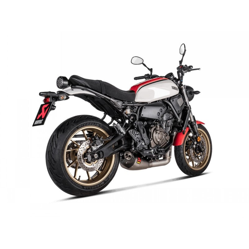 AKRAPOVIC S-Y7R8-HEGEHT/1 Вихлоп Racing Line (титан) для YAMAHA MT-07/FZ-07 2024- Photo-1 