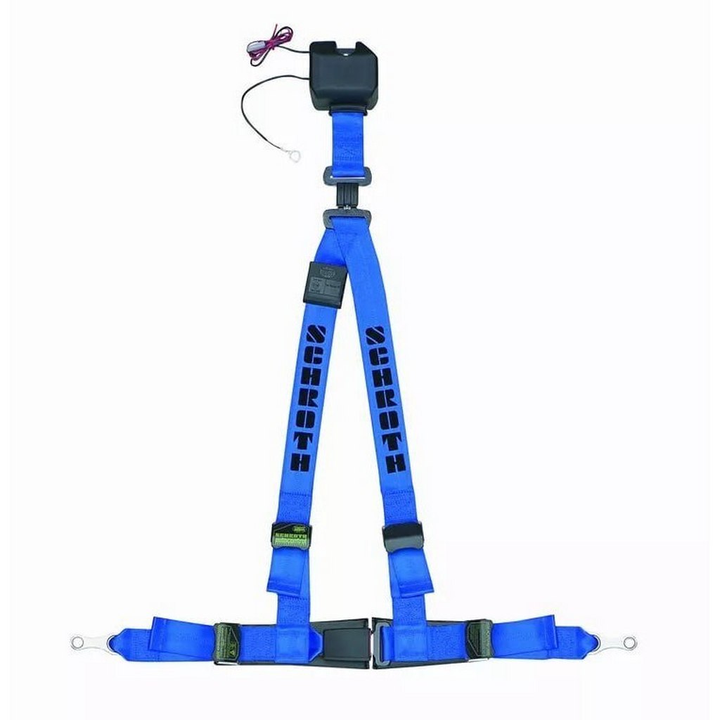 SCHROTH 11511 Ремінь безпеки Autocontrol 2 ASM 3-точковий 50мм правий, синій Photo-0 