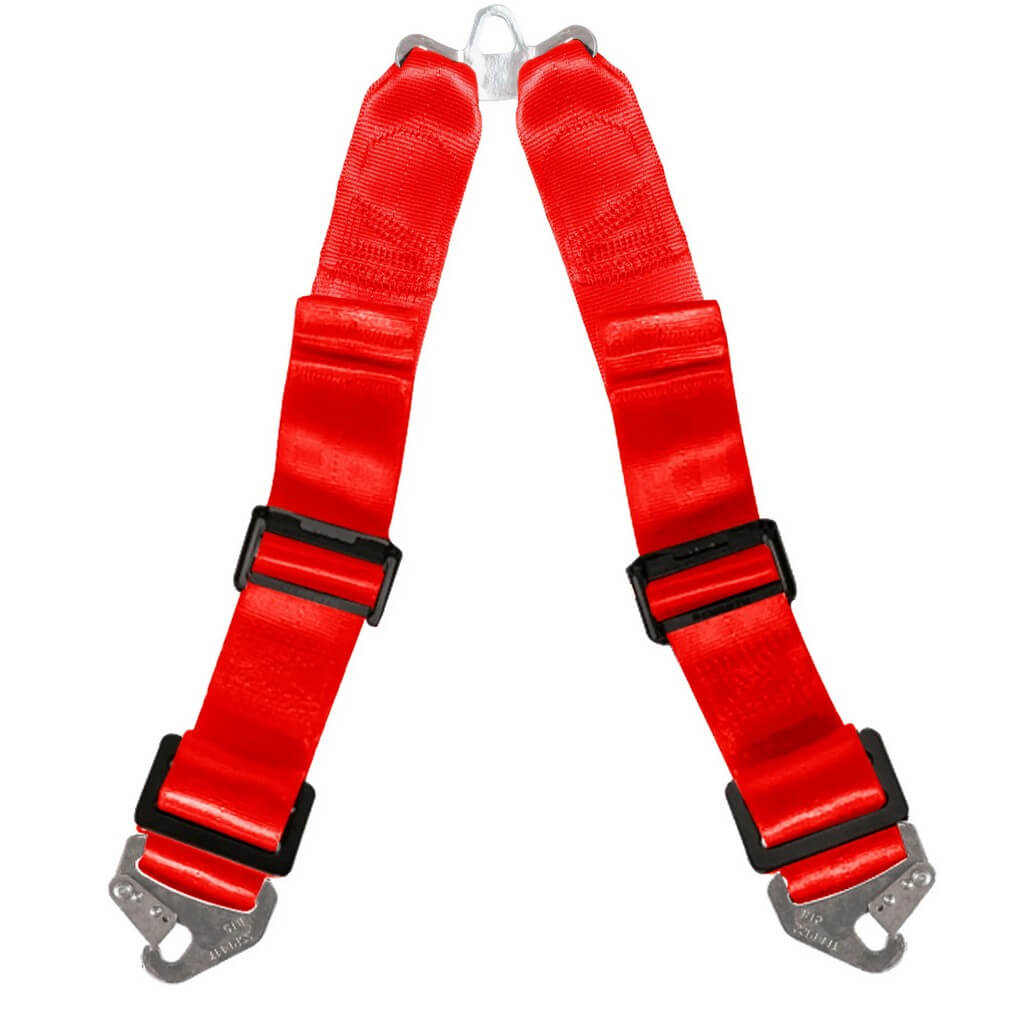 SCHROTH 49214 Ремінь безпеки паховий Anti-sub Strap 2, червоний Photo-0 
