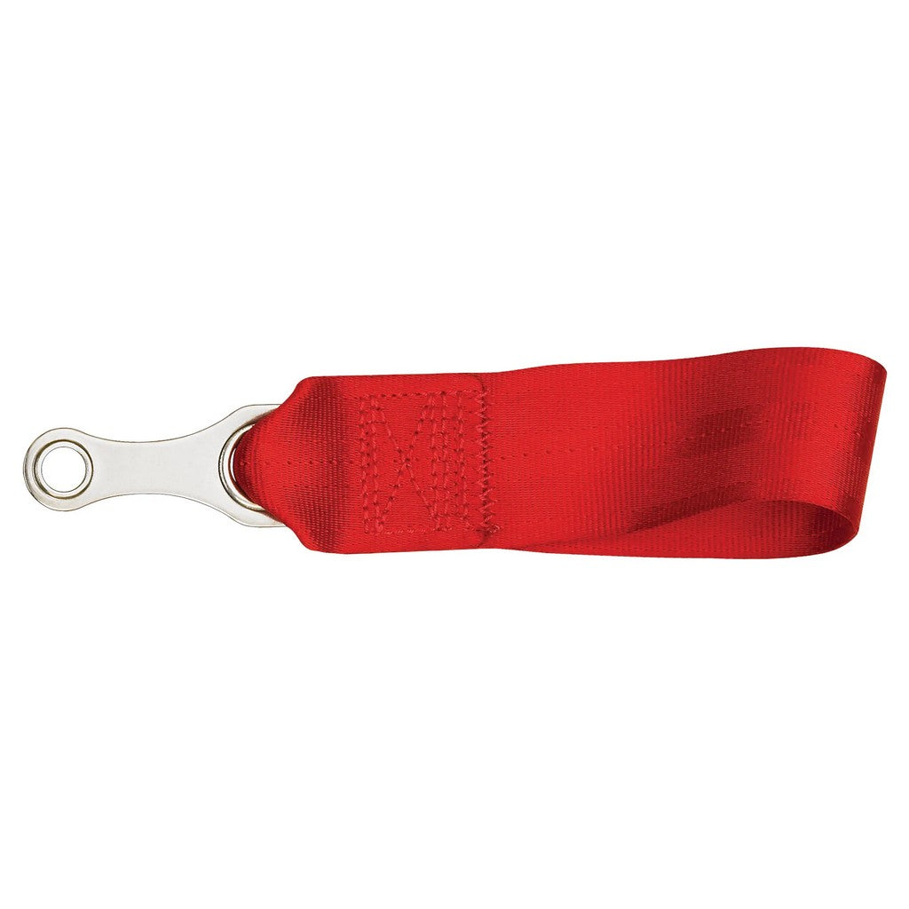 SCHROTH 90372 Буксирувальна петля червона 10 см під болт 7/16" Photo-0 