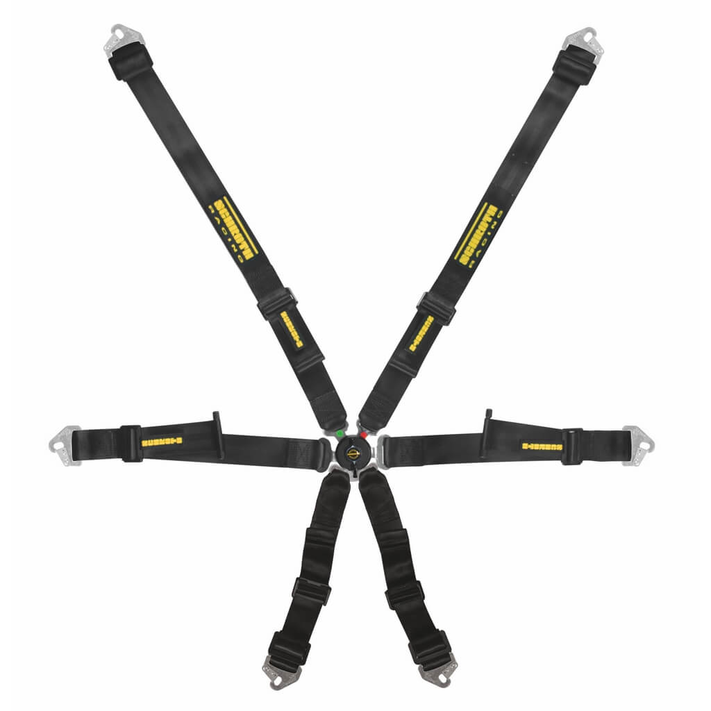 SCHROTH 94550A-0 Ремінь безпеки Profi 6-ти точковий 2\" (50 мм) 2x2 FHR Чорний для BMW M2 (G87) / M3 (G80) / M4 (G82) Photo-0 