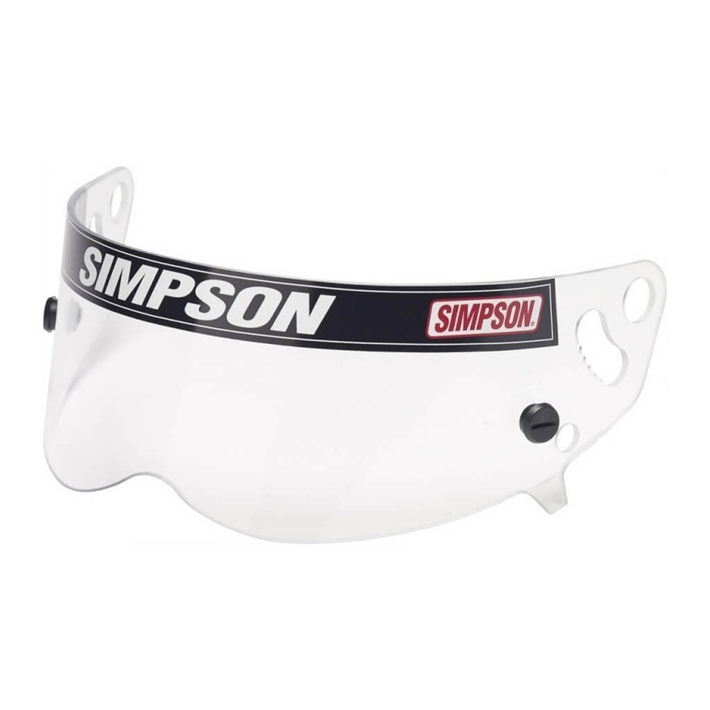 SIMPSON 89400A Змінний візор для шолома Bandit, прозорий Photo-0 
