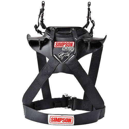 Simpson HS.XSM.F.M61.FIA Захист шиї Hybrid Sport Для жінок X-SMALL (Регульований розсувний ремінь зі швидкоз'ємними кріпленнями для шолома M61) Photo-0 