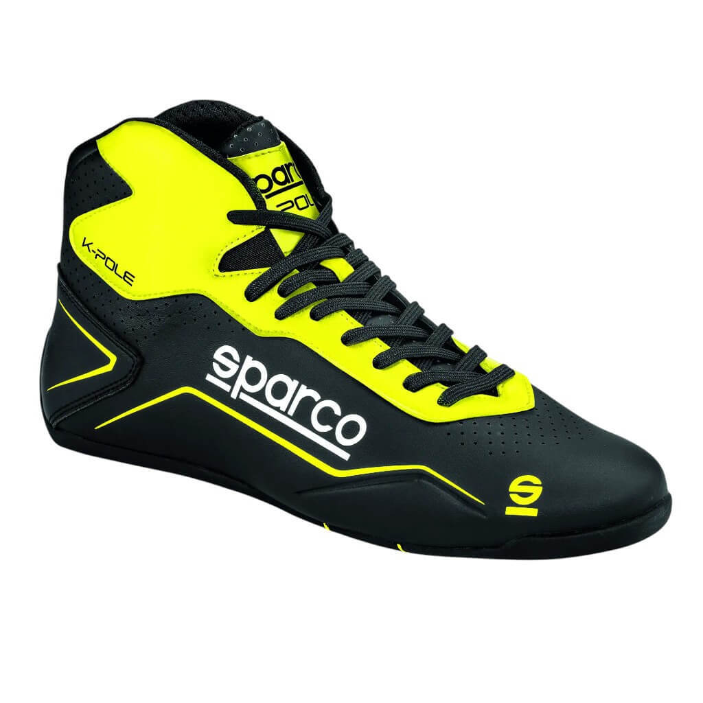 SPARCO 00126942NRGF Черевики для картингу K-Pole, Чорний / Жовтий, Розмір 42 Photo-0 