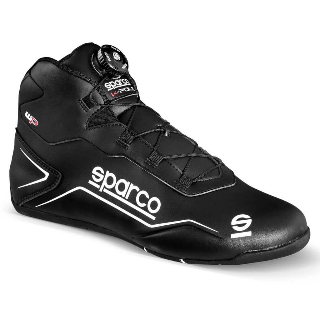 SPARCO 001269WP34NRNR Черевики для картингу K-Pole WP, водонепроникні, Чорний, Розмір 34 Photo-0 
