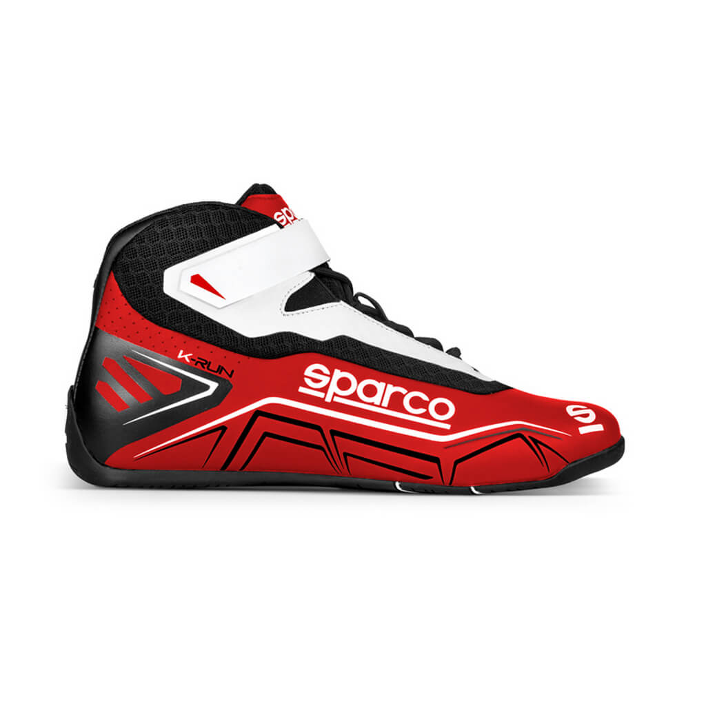 SPARCO 00127134RSBI Дитячі черевики для картингу K-Run, червоний / білий, розмір 34 Photo-0 
