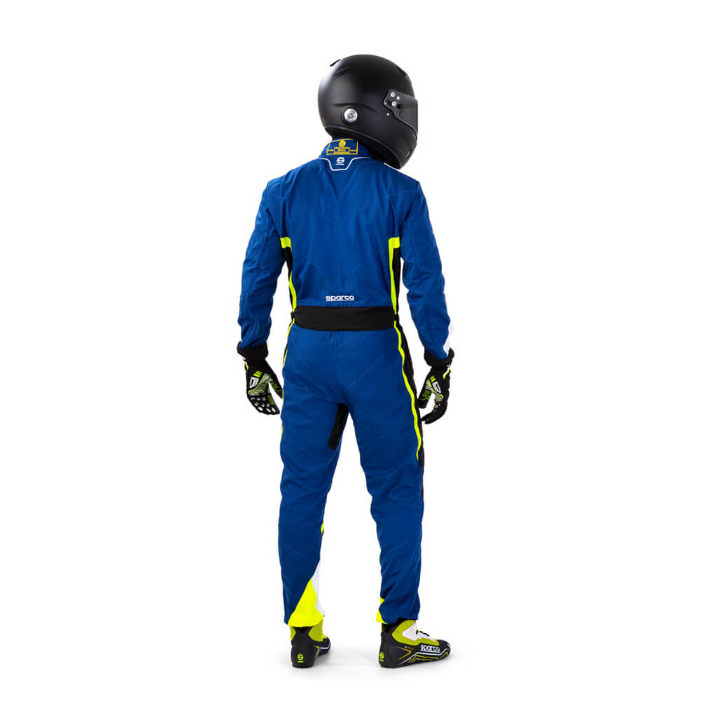 SPARCO 002341BNGB2M Комбінезон для картингу Kerb, CIK, синій / жовтий / чорний, розмір M Photo-1 