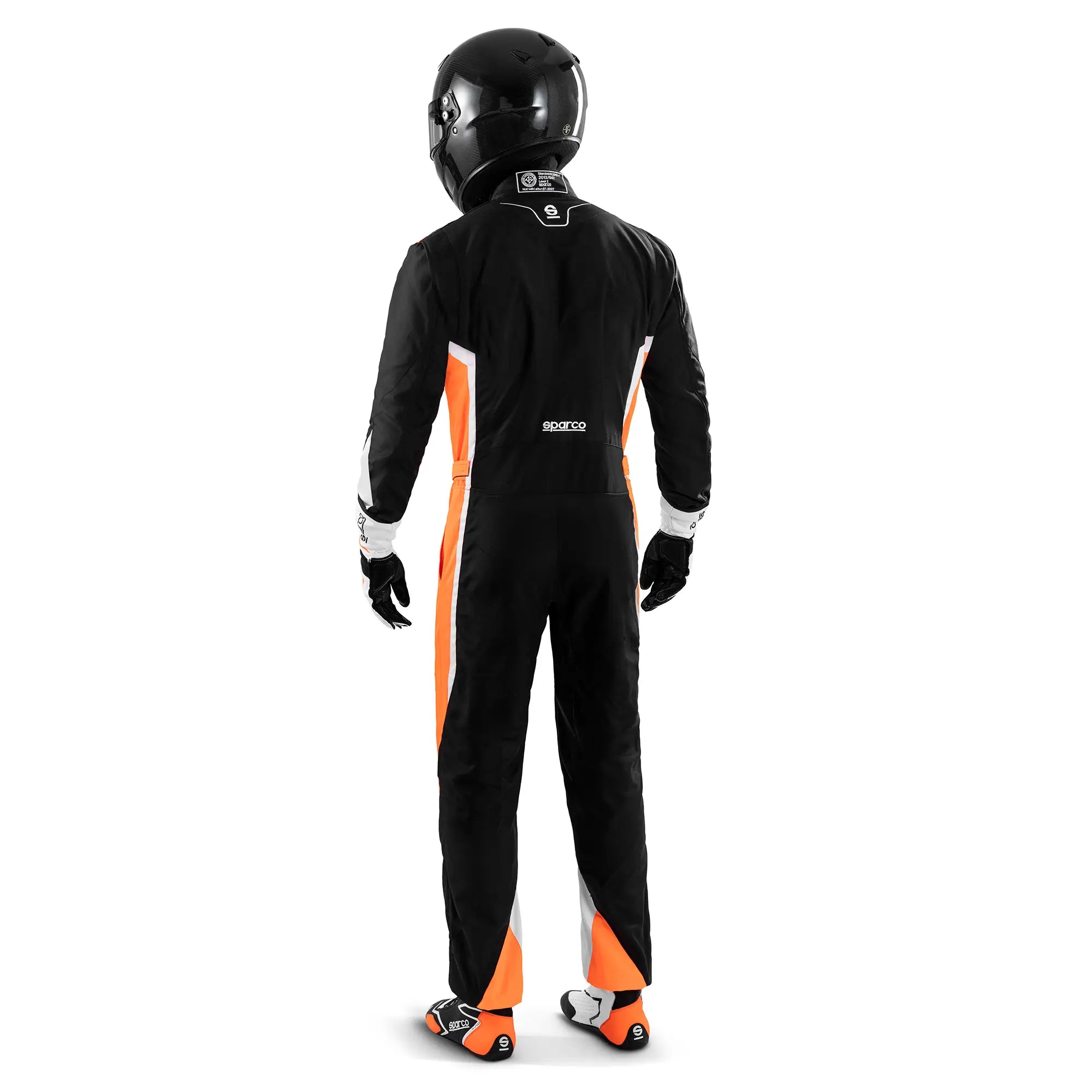 SPARCO 002341NAFB5XXL Костюм для картингу K44 Kerb Чорний/Оранжевий флуо/Білий XXL Photo-2 