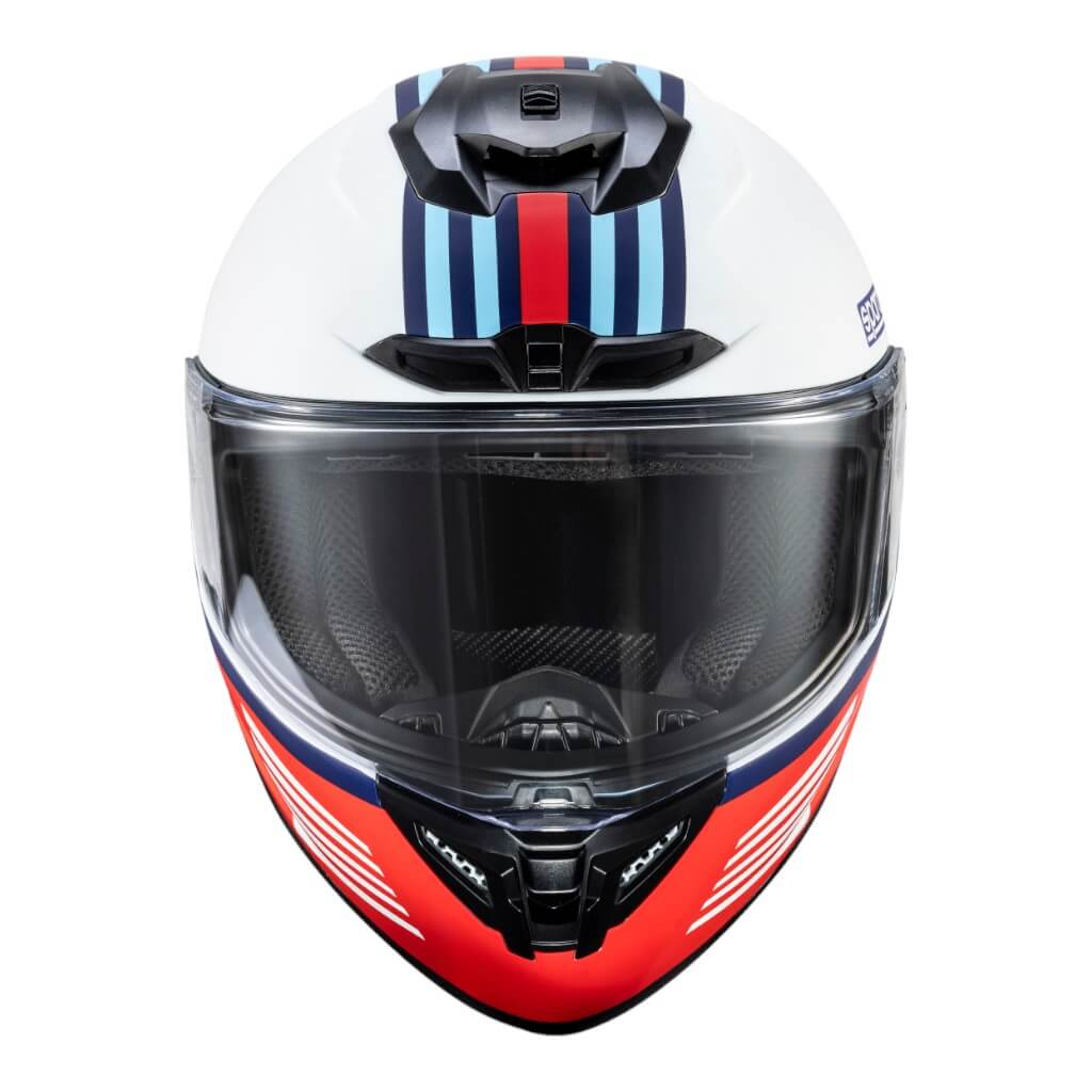 SPARCO 003378MRBI3L Закритий шолом для автоспорту X-Pro ECE06 MR, Білий, Розмір L Photo-1 