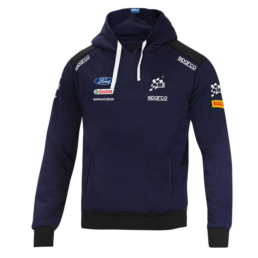 SPARCO 013003MSBM6XXX Худі m-sport teamwear replica uomo Синій 3XL Photo-1 