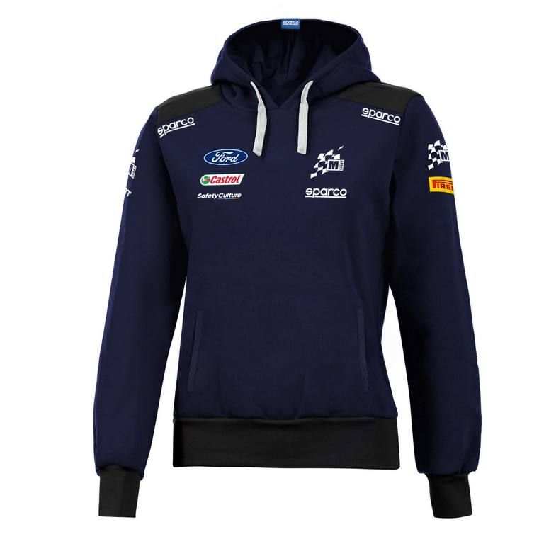 SPARCO 013004MSBM6XXX Худі m-sport teamwear replica donna Синій 3XL Photo-1 