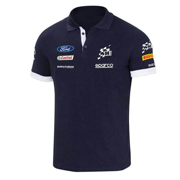 SPARCO 013007MSBM6XXX Поло corporate m-sport teamwear replica uomo Синій 3XL Photo-1 