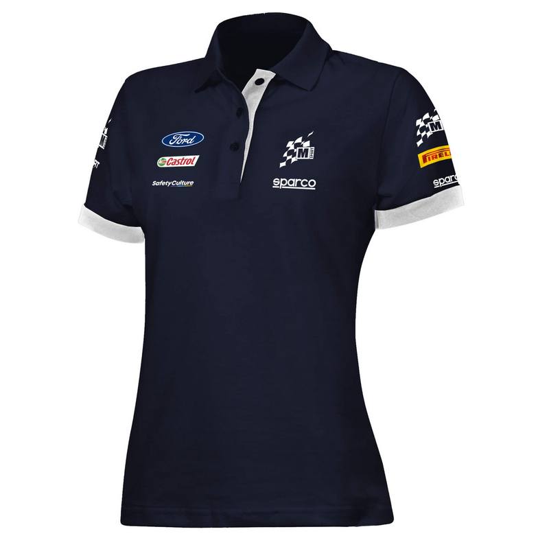 SPARCO 013008MSBM6XXX Поло corporate m-sport teamwear replica donna Синій 3XL Photo-1 