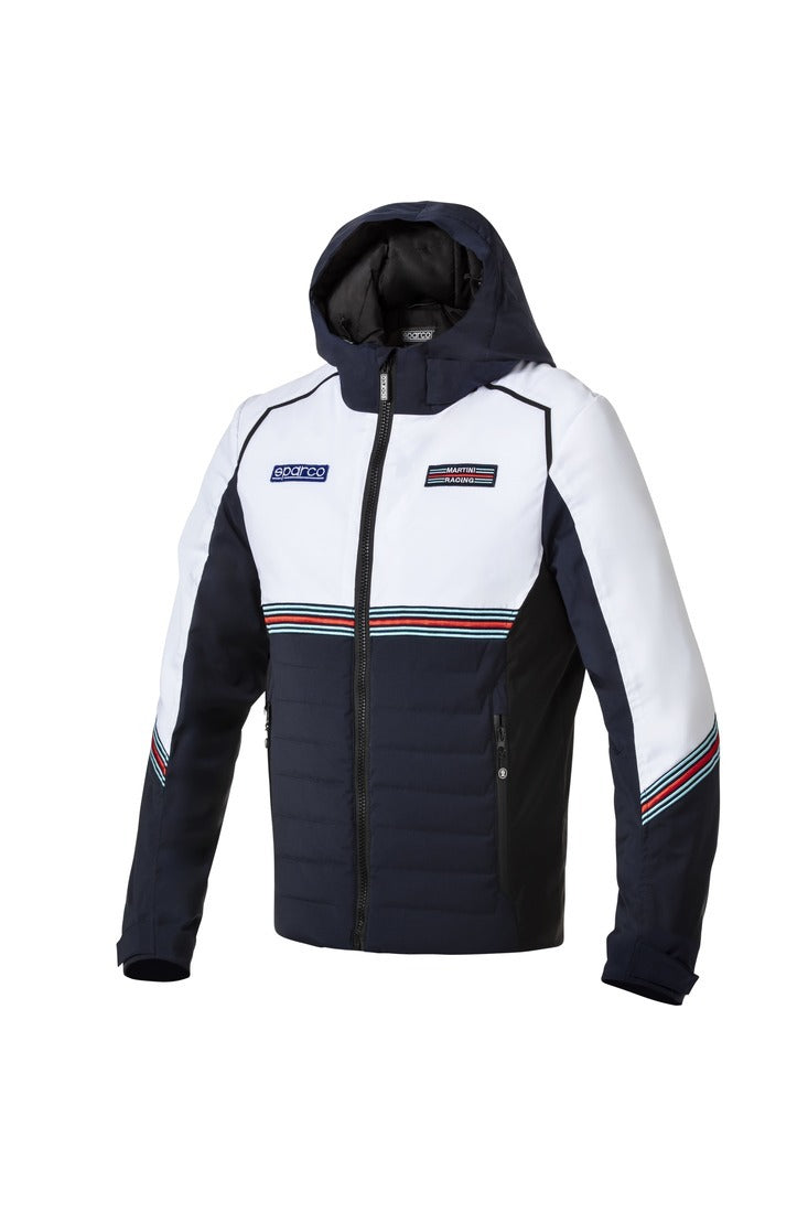 SPARCO 01361MRBMBI4XL Зимова куртка Teamwear MARTINI RACING Синій/Білий XL Photo-1 