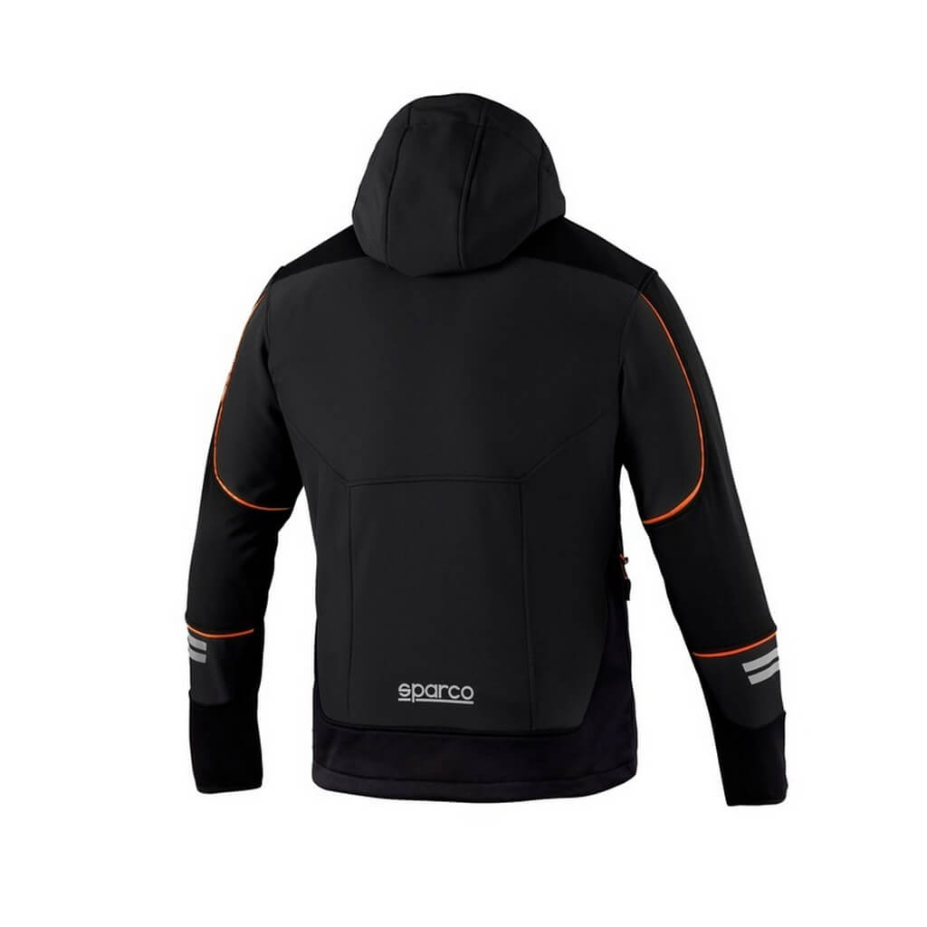SPARCO 02412NRAF7XXX Софтшелл Tech York, Сірий/Флуо Помаранчевий, Розмір 4XL Photo-1 