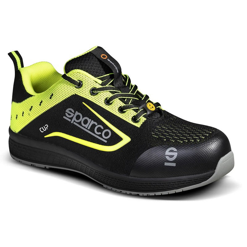 SPARCO 0752642NRGF Черевики Cup Nurburg S1P Чорний/Жовтий флуо 42 Photo-0 