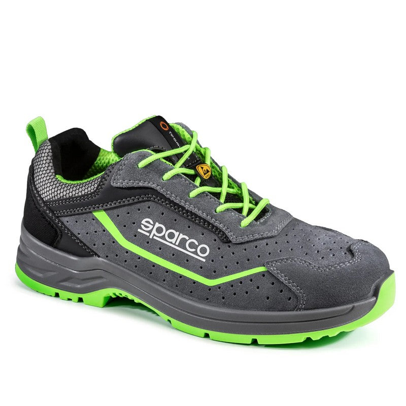 SPARCO 0753843GRVF Черевики Indy Felix S1P ESD Сірий/Зелений флуо 43 Photo-0 