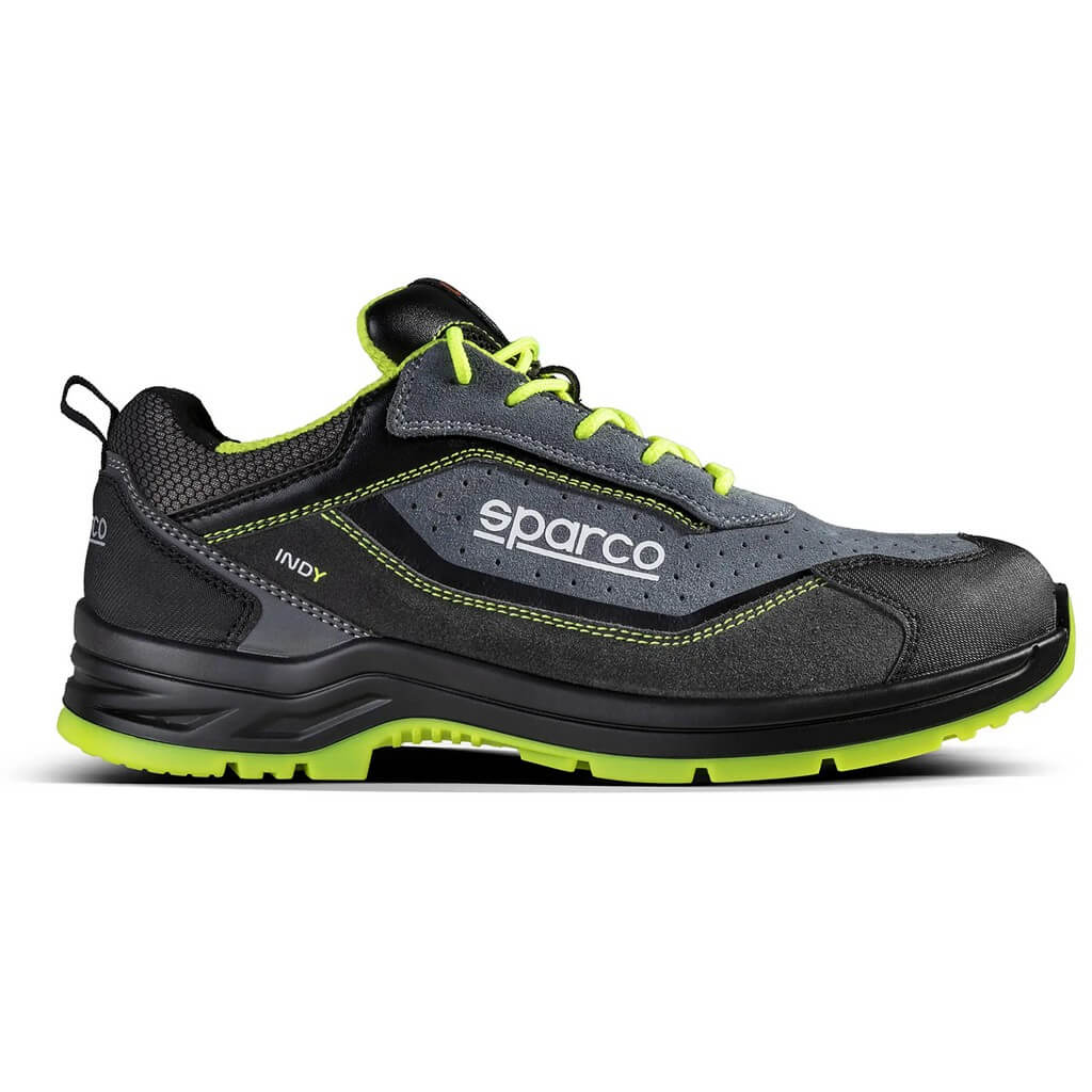 SPARCO 0753844GSGF Черевики Indy Texas S1P ESD Сірий / Жовтий флуо 44 Photo-2 