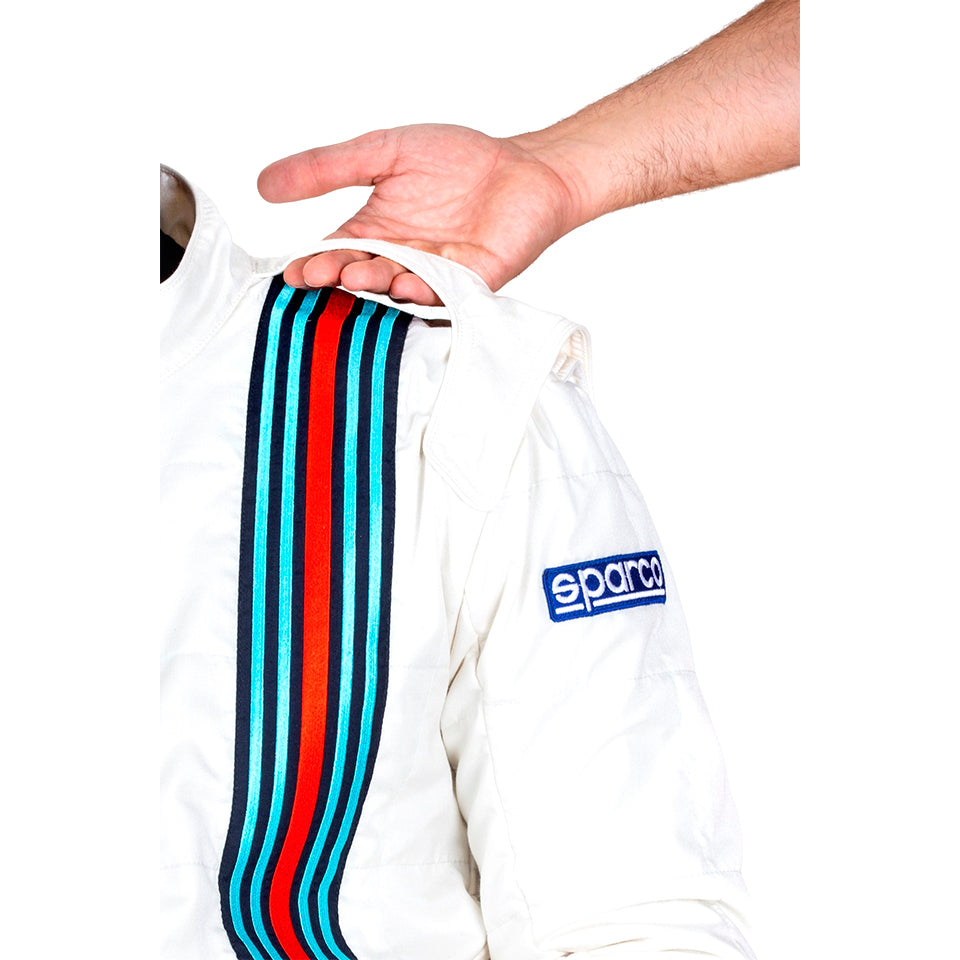 SPARCO 001144V66BI комбінезон для автоспорту COMPETITION VINTAGE R567, FIA 8856-2018, Вінтаж, білий, р-Р 66 Photo-2 
