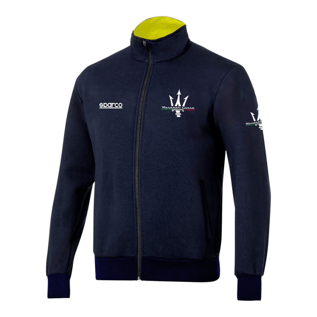 SPARCO BMF0035J0N020XS Толстовка на блискавці Maserati, Синій, Розмір XS Photo-0 