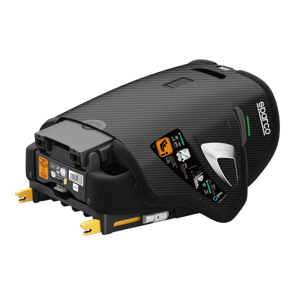 SPARCO BYR0007B0K0100N Дитяче сидіння SK8000I, ISOFIX, ECE R129/03, 76–150 см, Чорний Photo-4 