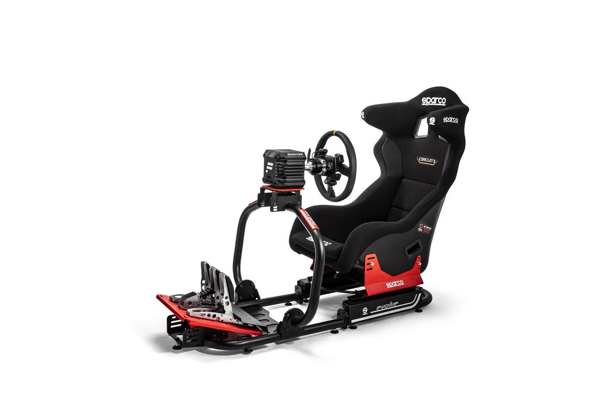 SPARCO G035018011GNR Ігровий симулятор GT-R RIG I (GT-R PRO pro+fanatec к-т симулятора+r330 leather) Photo-1 