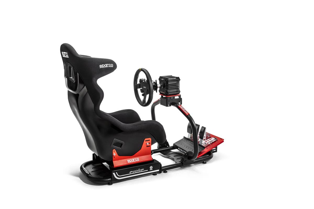 SPARCO G035018011GNR Ігровий симулятор GT-R RIG I (GT-R PRO pro+fanatec к-т симулятора+r330 leather) Photo-2 