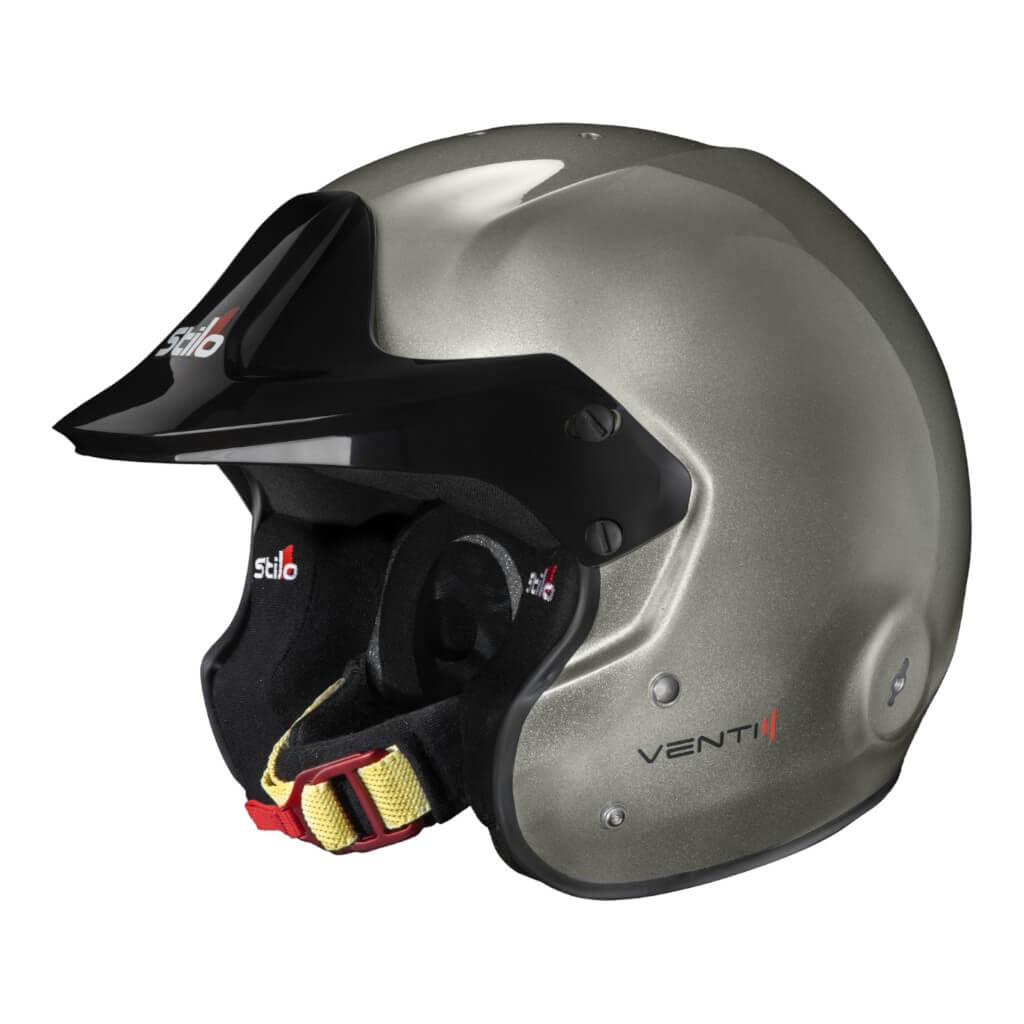 STILO AA0114AF2X59 Відкритий шолом Venti4 Trophy Jet Composite, FIA 8859-24, Титан/ Чорний, Розмір 59 Photo-0 