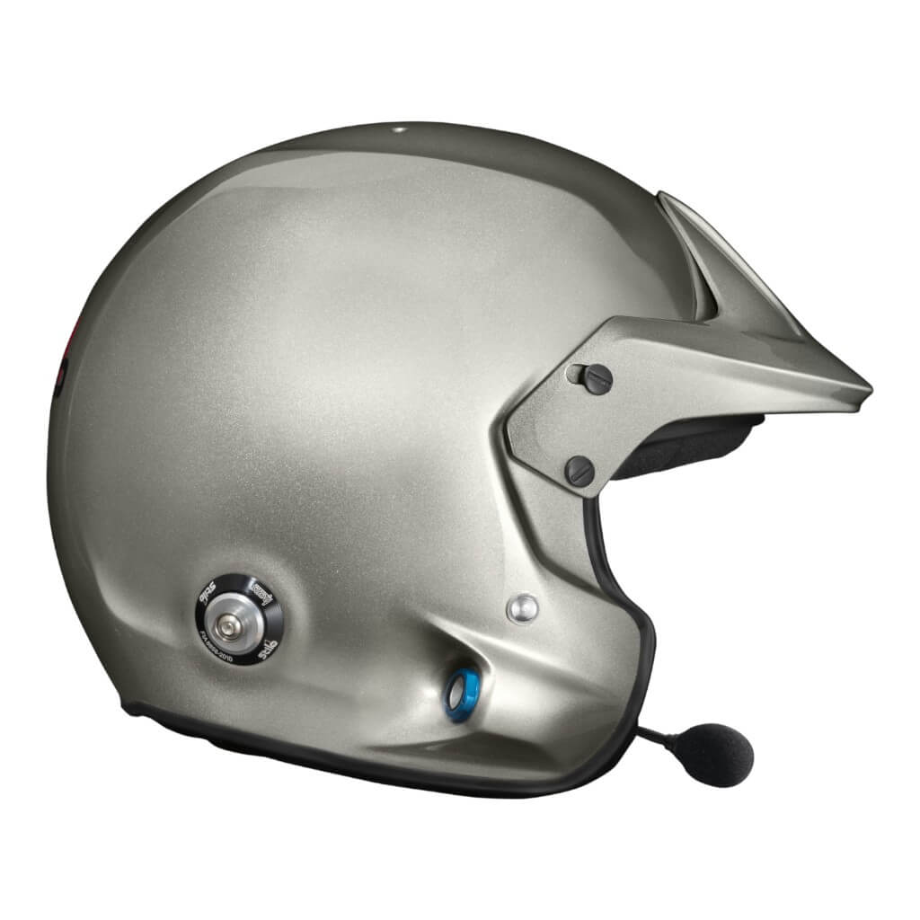 STILO AA0114EG2X57 Відкритий шолом Venti4 Trophy Plus Composite, FIA 8859-24 Hans, Титан/ Чорний, Розмір 57 Photo-2 
