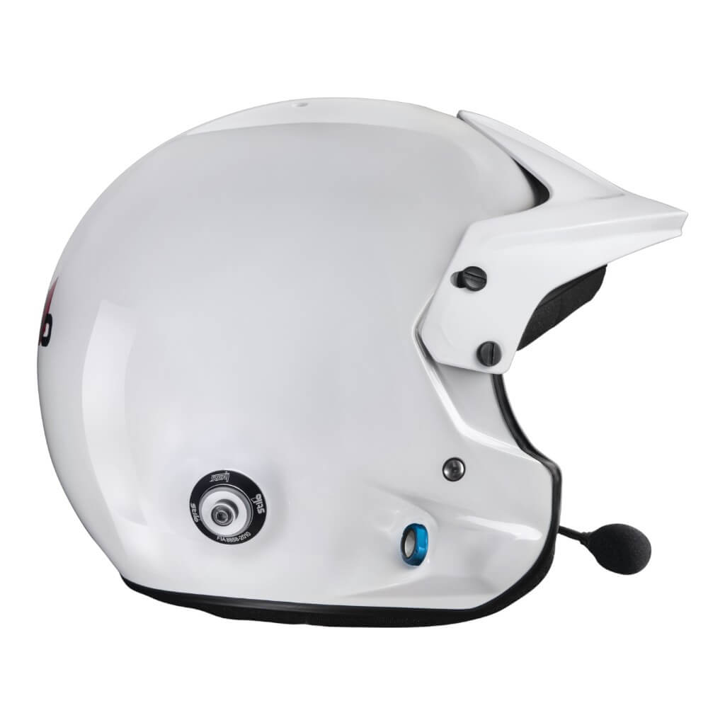 STILO AA0114EG2X630101 Відкритий шолом Venti4 Trophy Plus Composite, FIA 8859-24 Hans, Білий/ Чорний, Розмір 63 Photo-1 