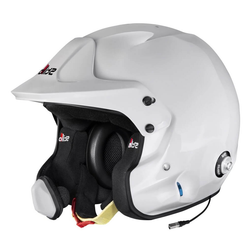 STILO AA0224CG2X580101 Відкритий шолом Venti4 WRC Composite Turismo, FIA 8859-24 Hans, Білий/ Чорний, Розмір 58 Photo-0 