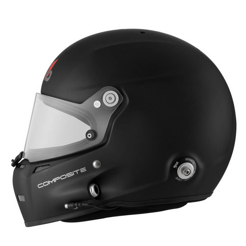 STILO AA0700CG2T640401 Закритий шолом ST5F Composite Turismo (HANS, SA2020 / FIA), Чорний Матовий, Розмір 64 Photo-1 