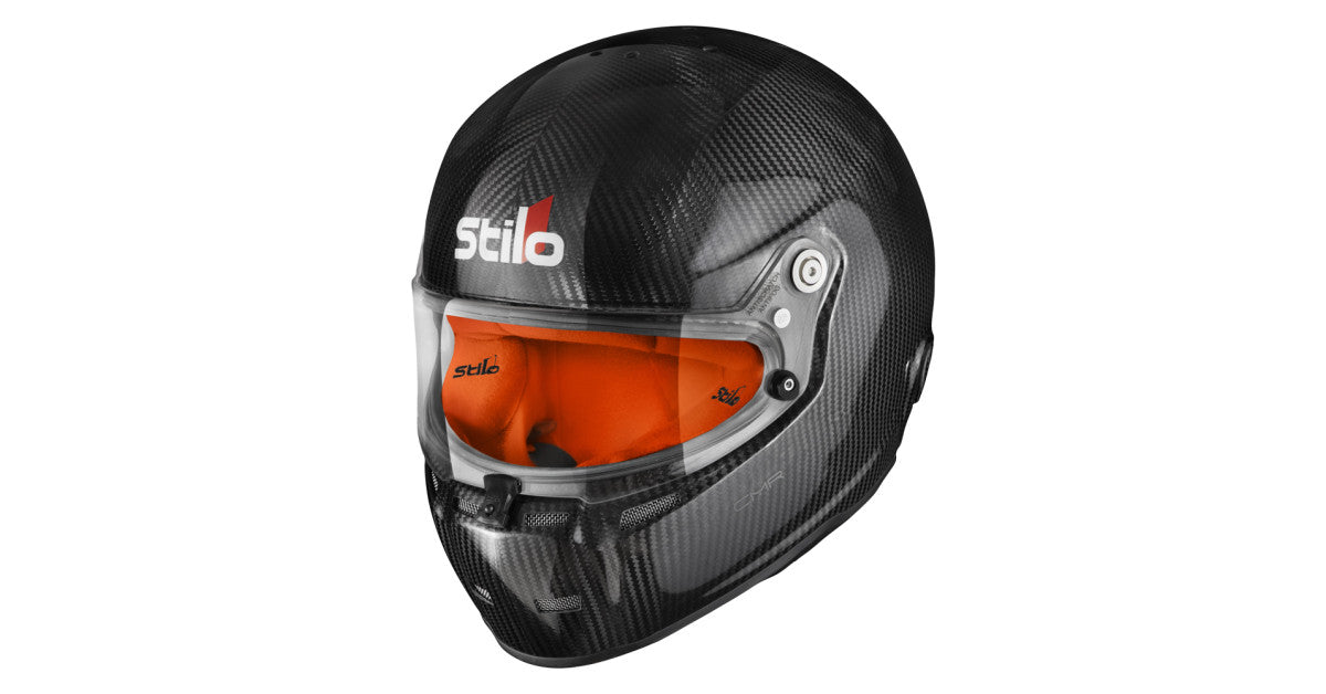 STILO AA0722AH1P56ORA Шолом для картингу ST5 Snell CMR 2016 Карбон / Оранжева підкладка - 56 Photo-1 