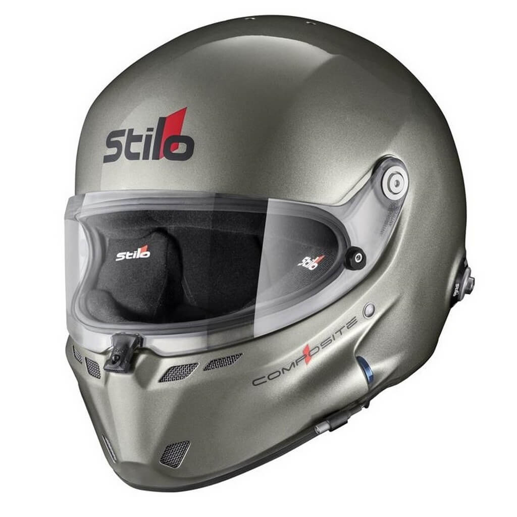 STILO AA0800CG2X55 Закритий шолом ST6 F Composite Turismo, FIA 8859-24 Hans, Титан/ Чорний, Розмір 55 Photo-0 