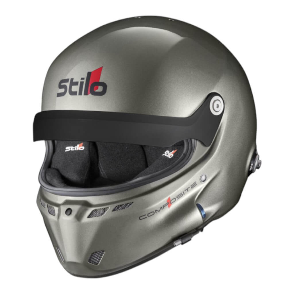 STILO AA0802CG2X58 Закритий шолом ST6 GT Composite Turismo, FIA 8859-24 Hans, Титан/ Чорний, Розмір 58 Photo-0 