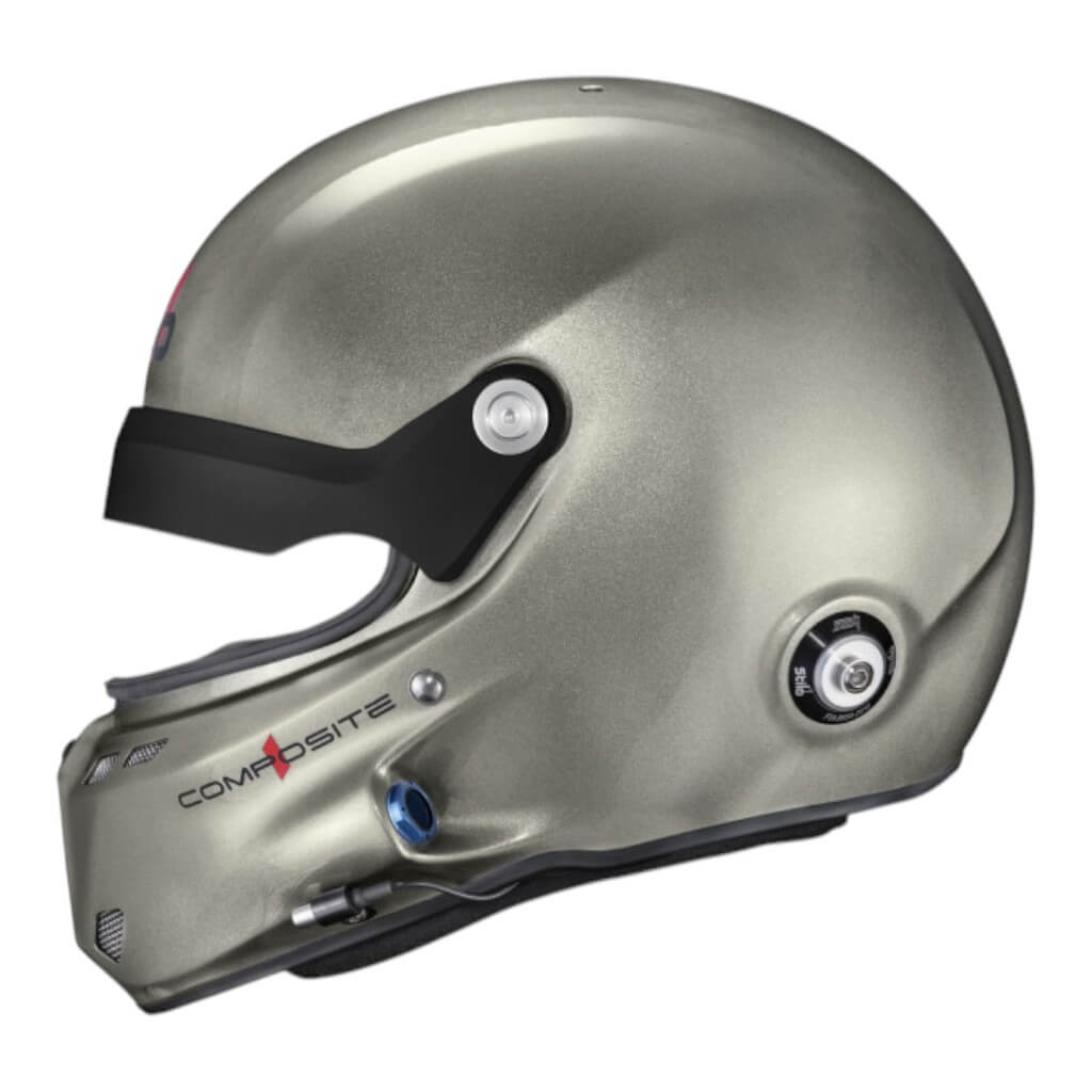 STILO AA0802CG2X59 Закритий шолом ST6 GT Composite Turismo, FIA 8859-24 Hans, Титан/ Чорний, Розмір 59 Photo-1 