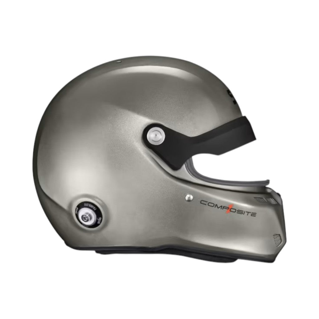 STILO AA0812AG2X61 Закритий шолом ST6 GTN Composite, FIA 8859-24 Hans, Титан/ Чорний, Розмір 61 Photo-3 