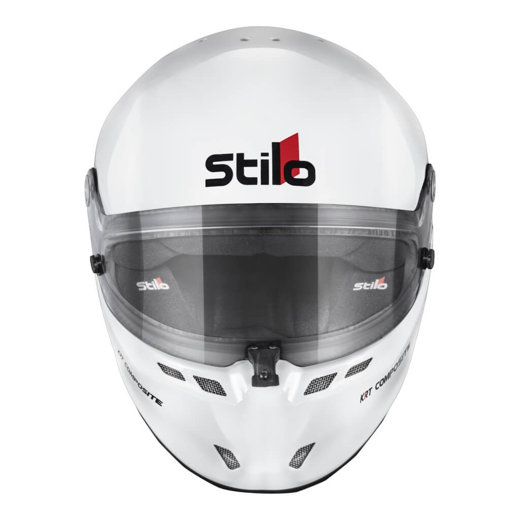 STILO AA0814AH2L55 Шолом для картингу ST6 KRT Composite FIA 8878-2024 K2025, Білий/Чорний, Розмір 55 Photo-3 