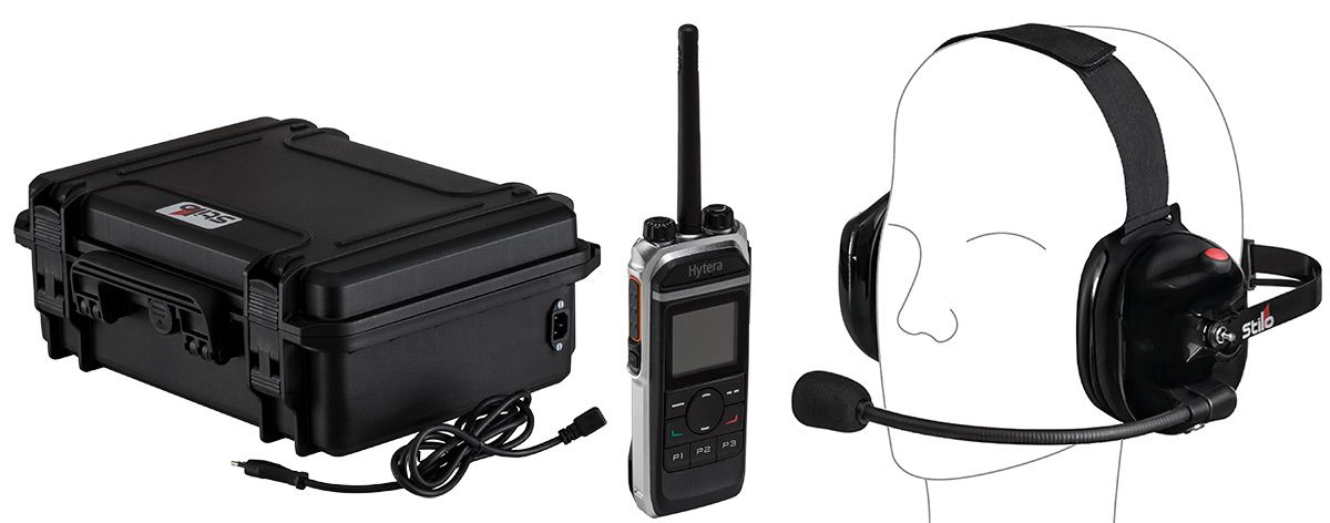 STILO CQ0020 Система радіозв'язку аналогова (1 автомобільна Gt та 1 піт-радіостанція) Photo-1 