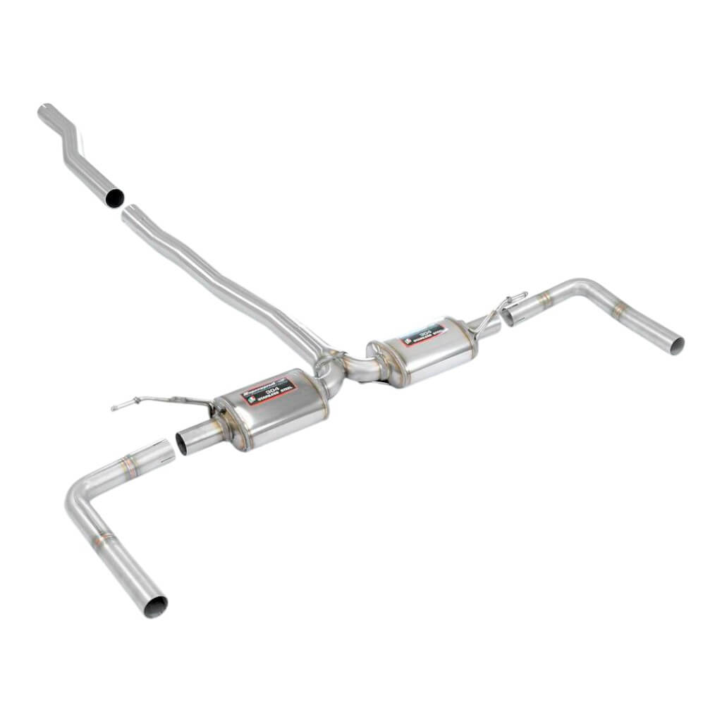 SUPERSPRINT 048364 Гоночний задній глушник (правий / лівий) для BMW F44 1.5i Photo-0 