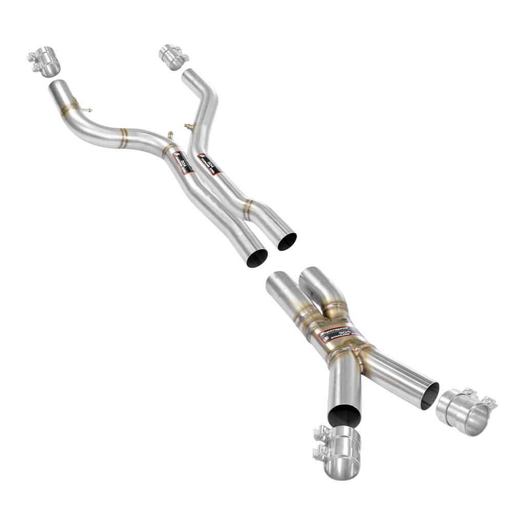 SUPERSPRINT 745820 Комплект X-Пайп без OPF та середнього резонатора (для заднього глушника OEM) для BMW M3 (G80 / G81) / BMW M4 (G82) Photo-0 