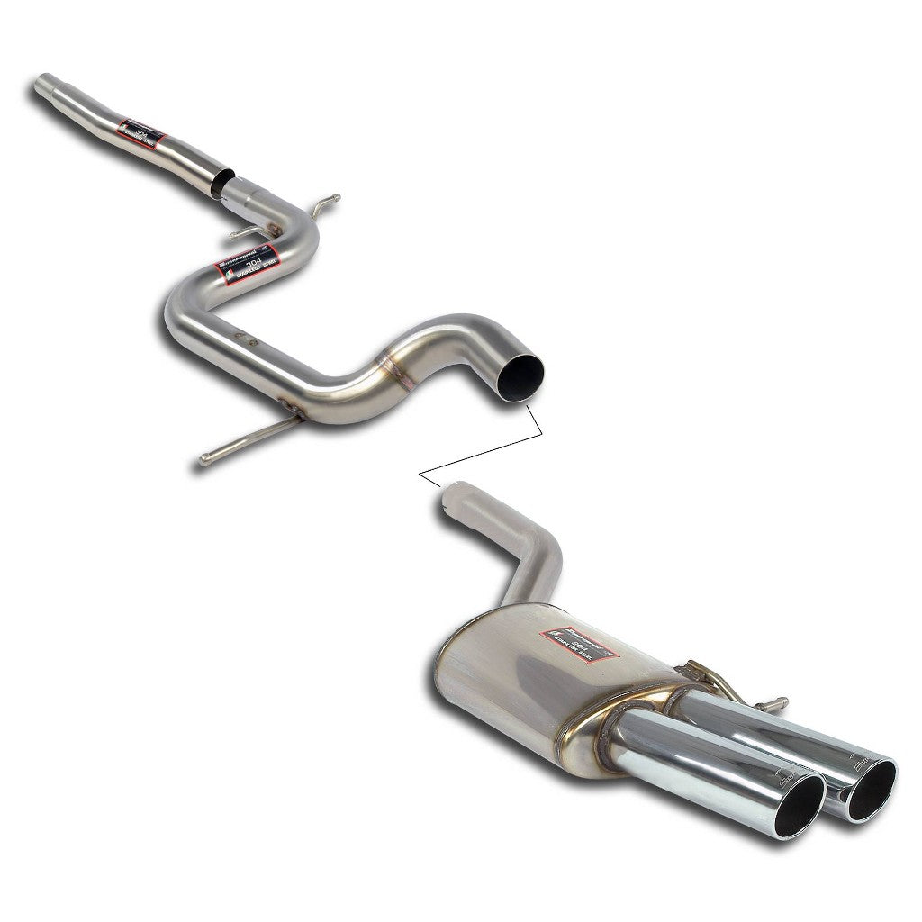 SUPERSPRINT 765740 Вихлопна система для VW Golf (Mk5) Photo-0 