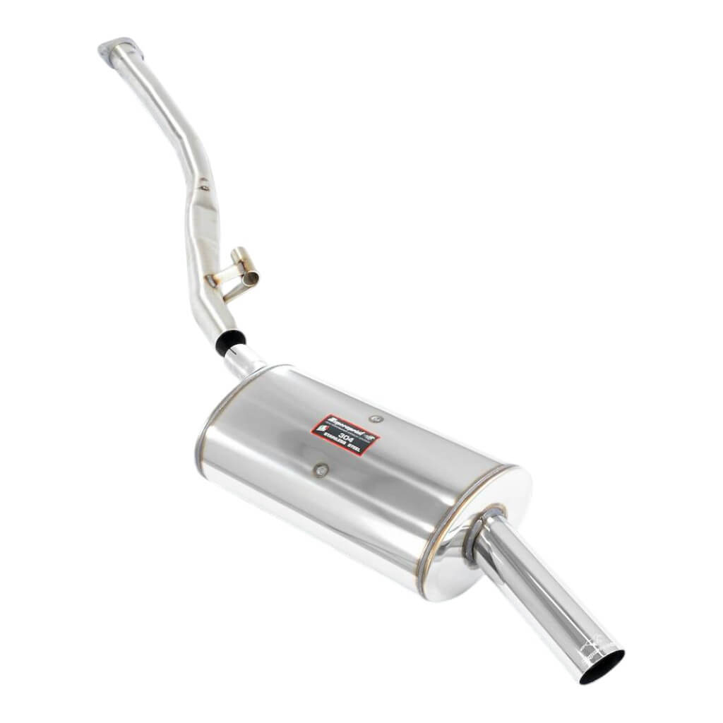 SUPERSPRINT 783104 Центральна труба з Заднім глушником O76 для BMW 318is (E30) Photo-0 