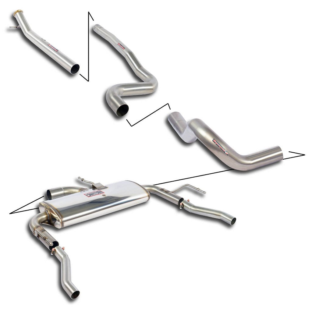 SUPERSPRINT 806610 Вихлопна система для PEUGEOT 308 Photo-0 