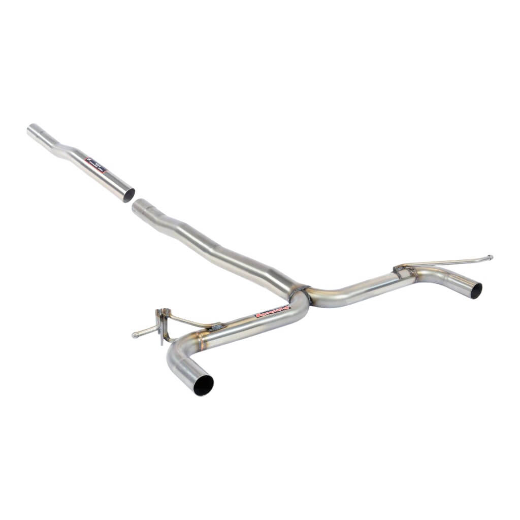 SUPERSPRINT 832594 Задня труба Y-пайп права / ліва (без глушника) для BMW 220i 2.0i (F44) Photo-0 