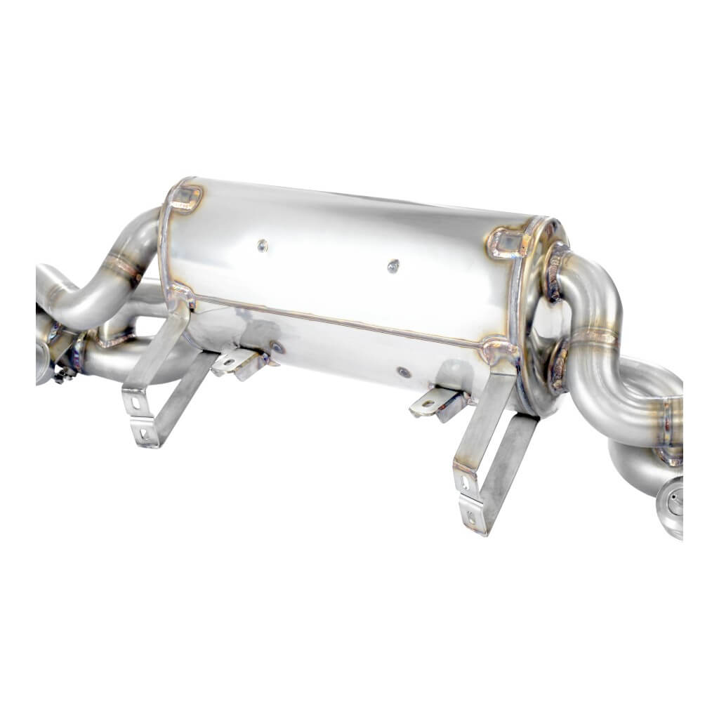 SUPERSPRINT 862064 Задній глушник правий / лівий з заслінками (під оригінальні насадки) для PORSCHE 718 Boxter Spyder RS 4.0L / PORSCHE 718 Cayman GT4RS (982) Photo-2 