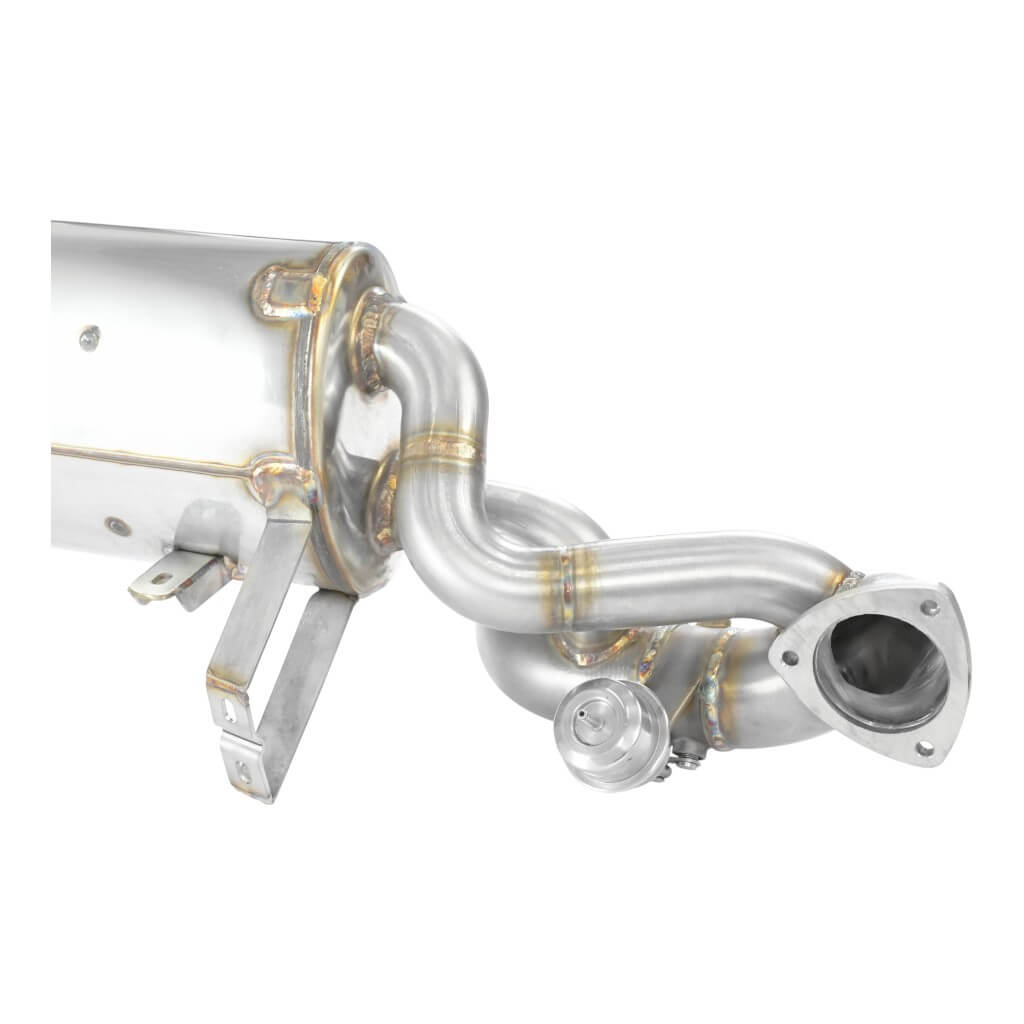 SUPERSPRINT 862064 Задній глушник правий / лівий з заслінками (під оригінальні насадки) для PORSCHE 718 Boxter Spyder RS 4.0L / PORSCHE 718 Cayman GT4RS (982) Photo-3 