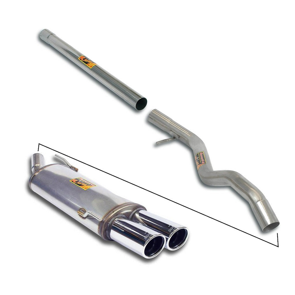 SUPERSPRINT 886210 Вихлопна система для VW Golf GTI (Mk3) Photo-0 