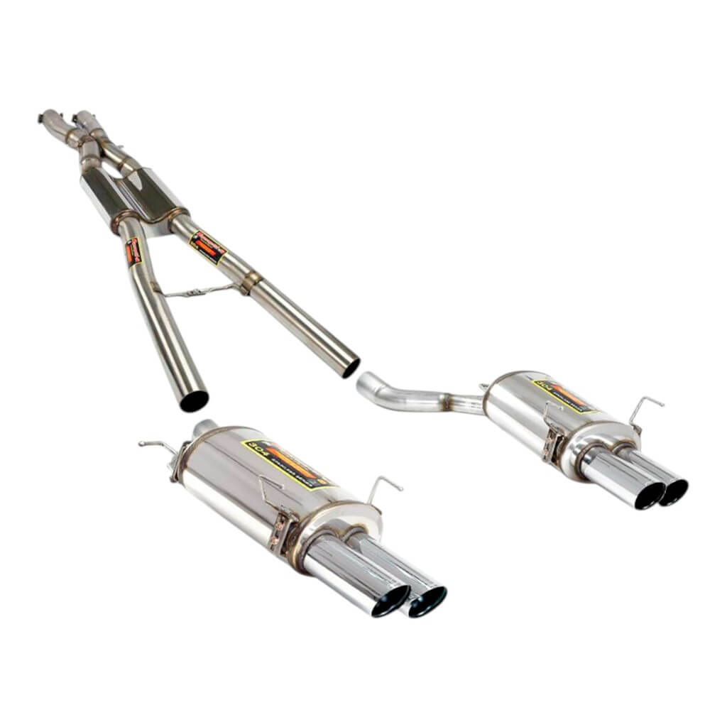 SUPERSPRINT 988730 Вихлопний комплект для подорожей для BMW M5 5.0i / 5.7 (E60) Photo-0 